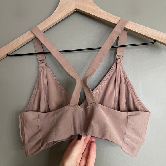 SPANX Brallelujah Mama Nursing Bra Cafe Medium Wireless Comfortable Maternity - Picture 11 of 16